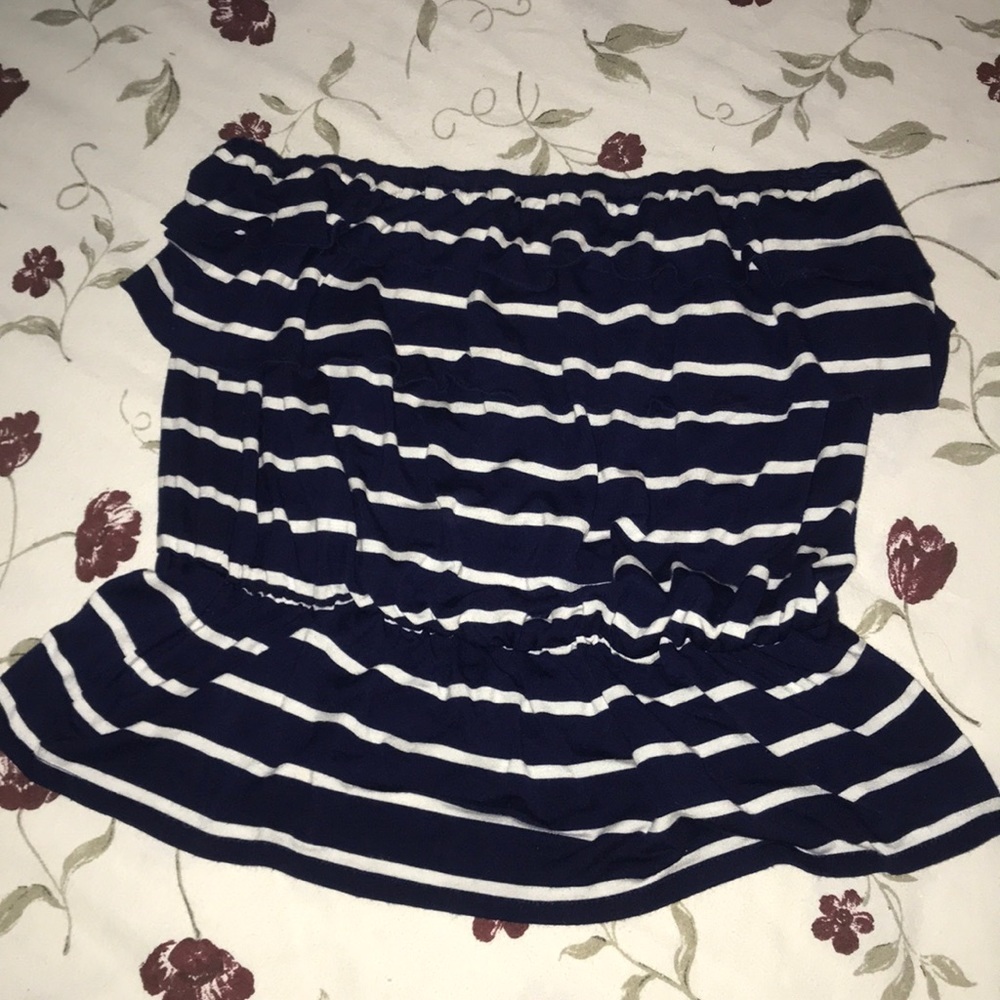 Flowy off the shoulder tube top